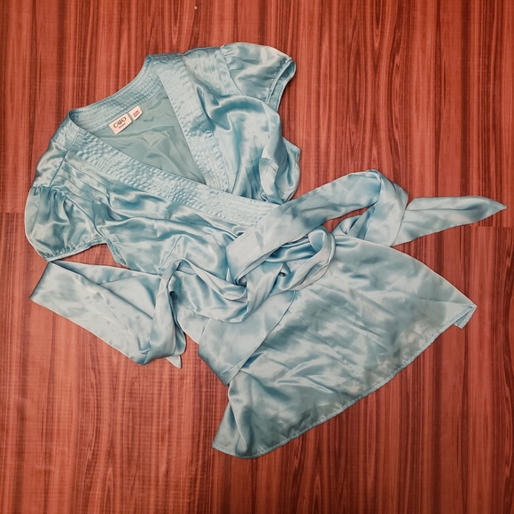 Cato silky wrap around shirt - Picture 2 of 6